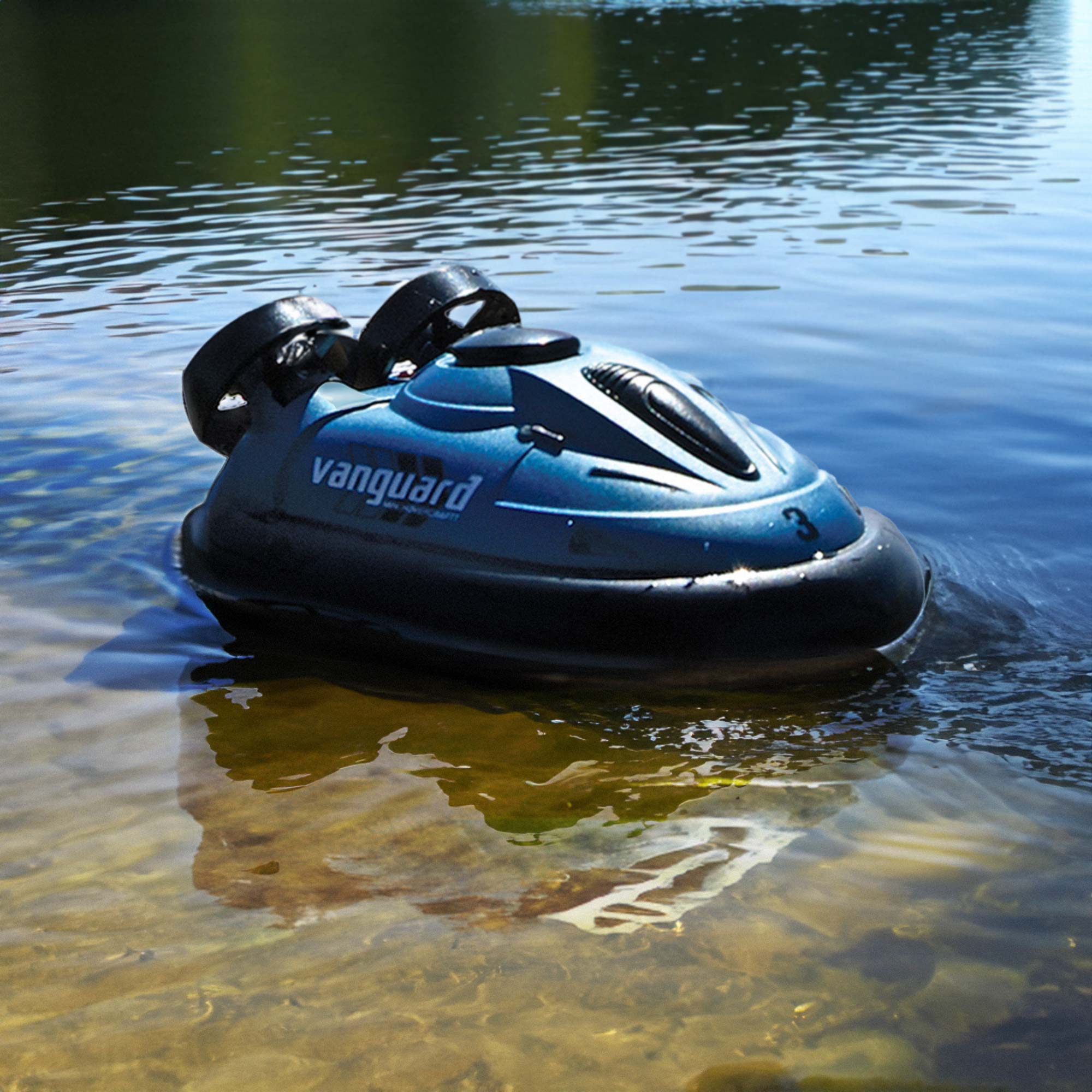 Luftkissenboot ferngesteuert